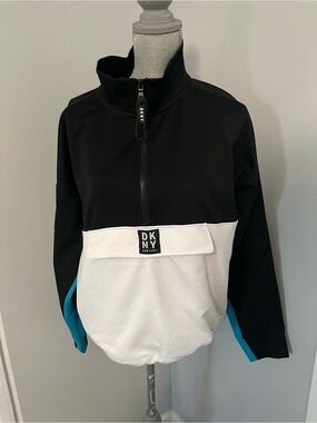 DKNY Sport Colorblock Half-Zip Pullover – New – Size XL never worn